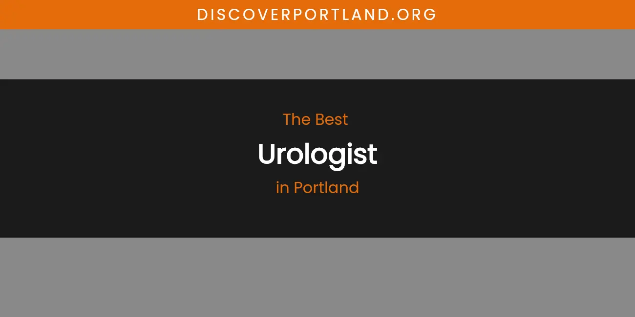 Portland's Best Urologist featured